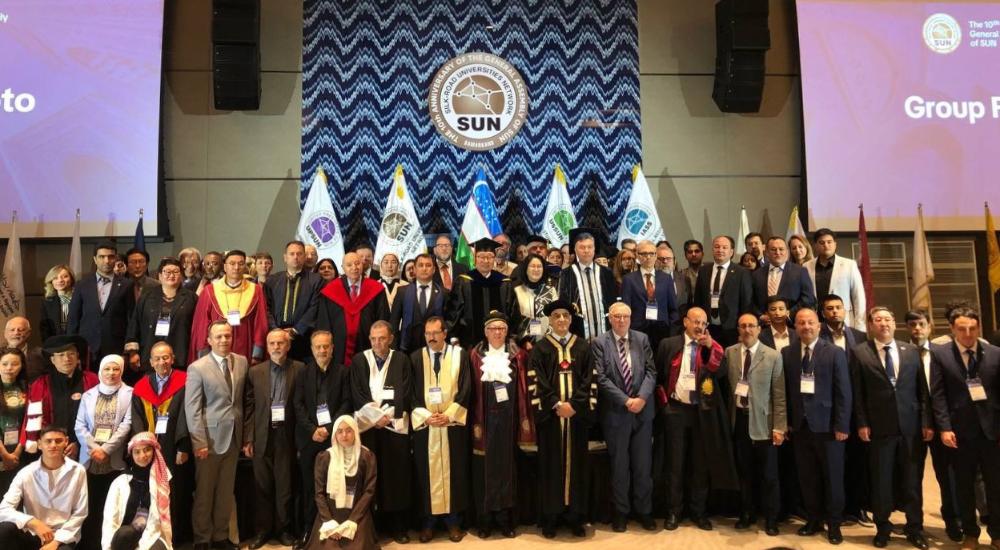 حضور رئیس دانشگاه در دهمین اجلاس عمومی شبکه دانشگاههای جاده ابریشم(SUN)