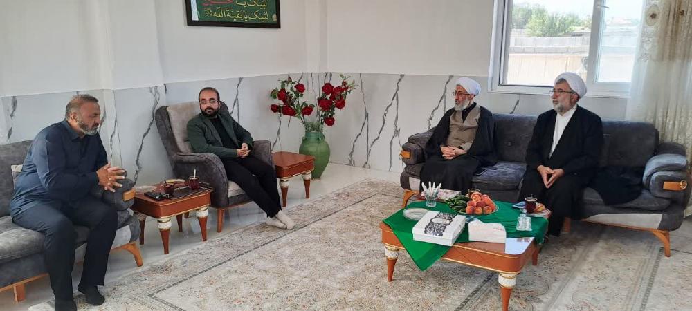 دیدار ریاست دفتر نهاد مقام معظم رهبری دانشگاه با خانواده شهید والامقام محمد‌مهدی مهدی‌سیرت